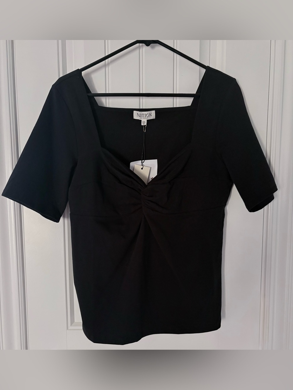 Nation LA Anthropologie Lana Twisted Top - Picture 4 of 5